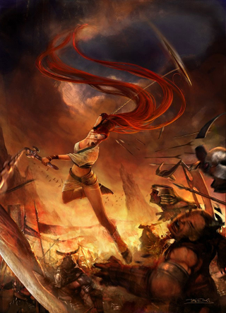 Illustration for article titled The Sexy, Colourful Art of DMC, Enslaved and Heavenly Sword
